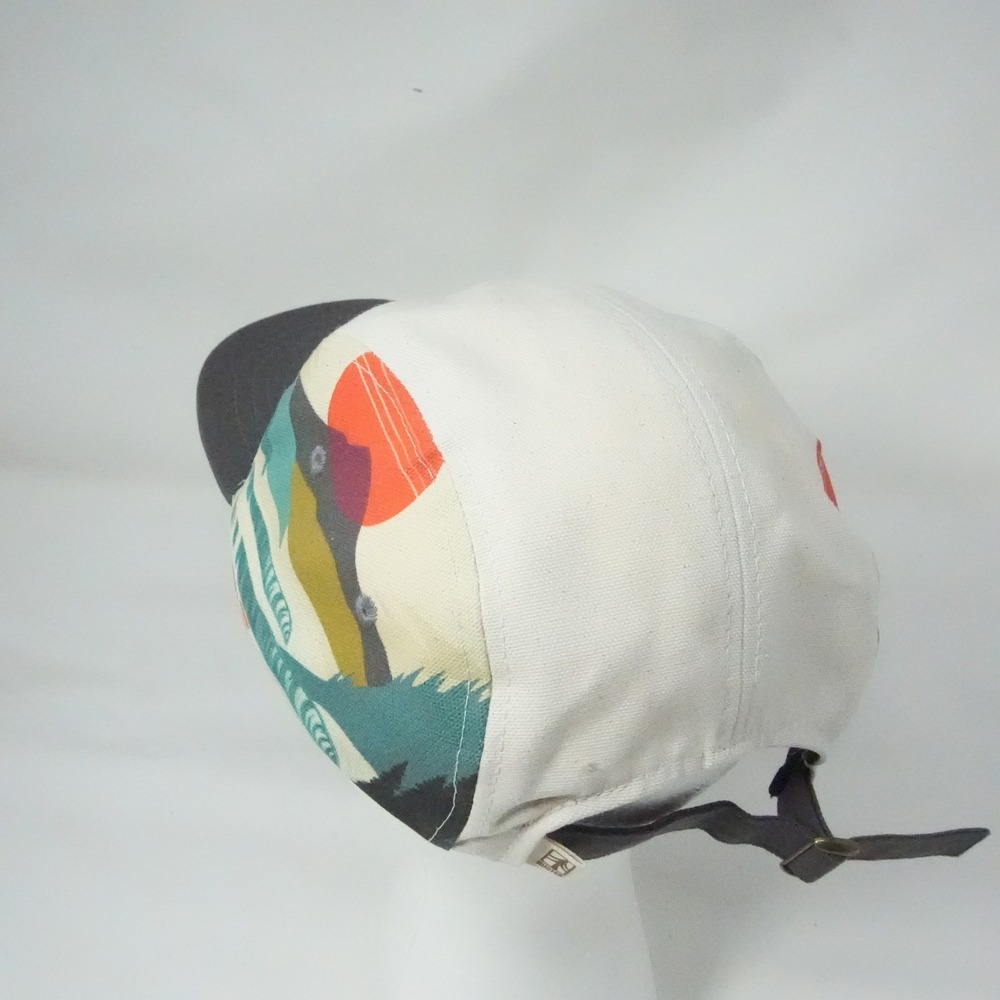 Rustek x Abel 5 Panel Organic Cotton Bamboo Cork Brim Men Hat One Size Skate - Picture 6 of 11